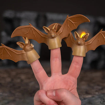 Bat Finger Puppet- 3 on fingers