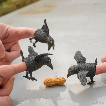 Crow Finger Puppet