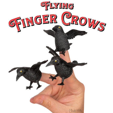 Crow Finger Puppet