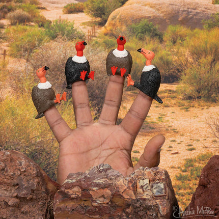Vulture Finger Puppet