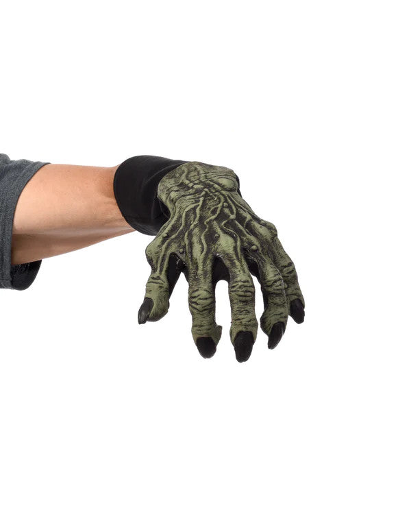 Green Witch Monster Gloves- fingers