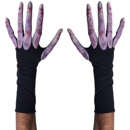 Long Fingered Alien Hand Gloves- top view