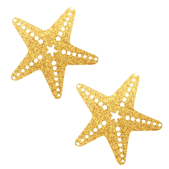 Pasties Gold Sexy Starfish