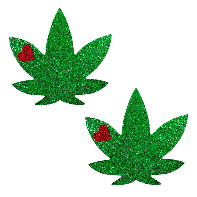 Pasties Weed w Heart