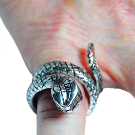 METAL SNAKE RING