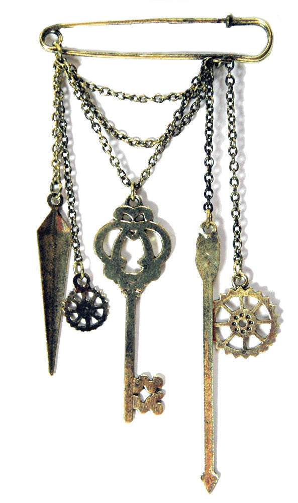 PIN DRAPED W ICONS 2in X 4in