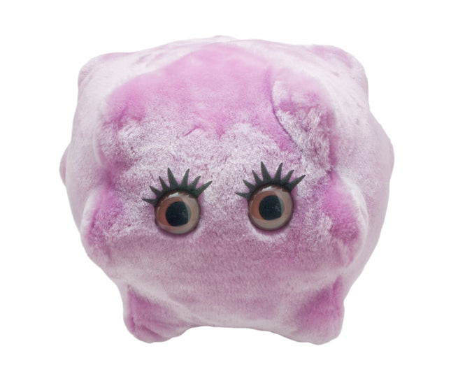 Gigantic Kissing Disease plushie front view