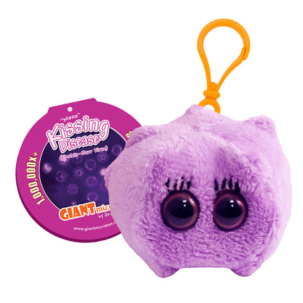 Kissing Disease Keychain