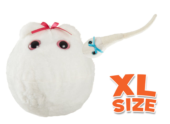 X-Large Egg with Mini Sperm
