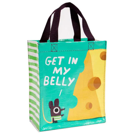 Get In My Belly Handy Tote- front view