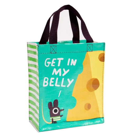 Get In My Belly Handy Tote- front view
