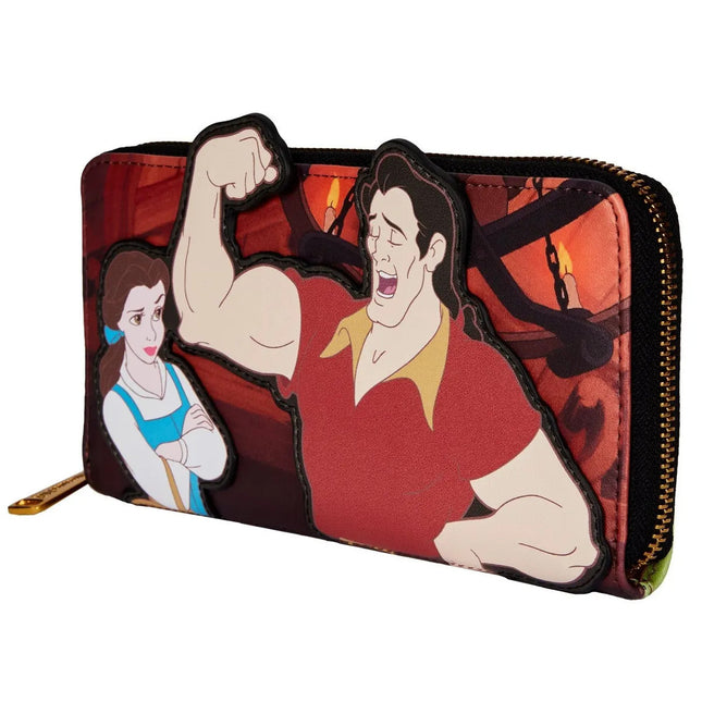 Disney Villains Scene Gaston Wallet- side view