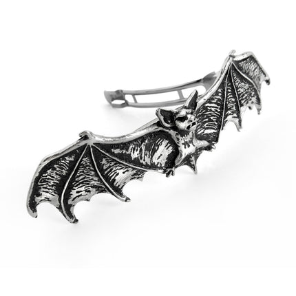 Darkling Bat Hair Slide- angled view