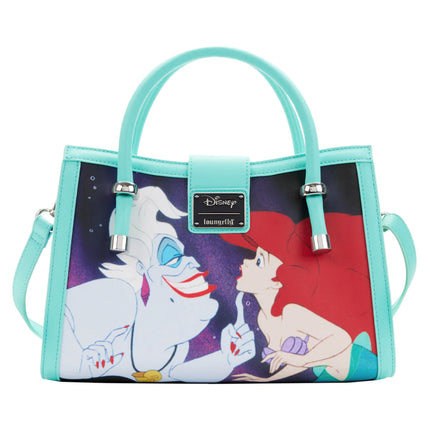 The Little Mermaid Princess Scenes Crossbody Bag- back view