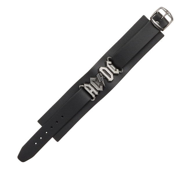 AC/DC Logo Wriststrap- flat view