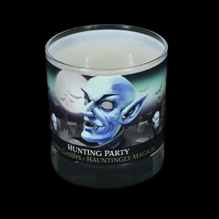 Hunting Party Color Changing Candle (8oz)- gif