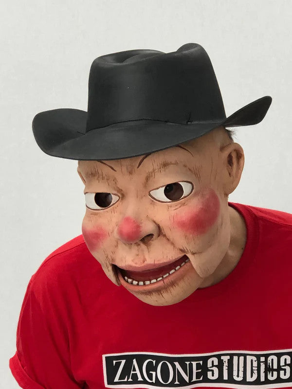 Toy Cowboy Mask- open mouth