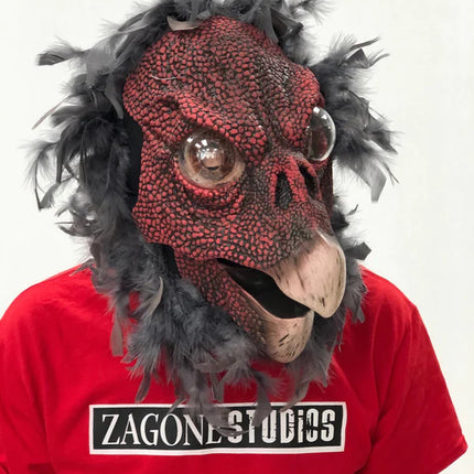 Vulture Mask- right angled view 2