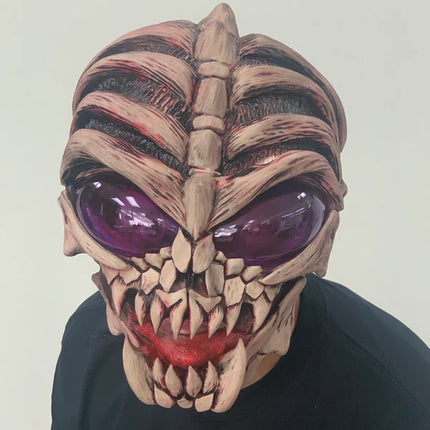 Down To Earth Alien Mask- front view