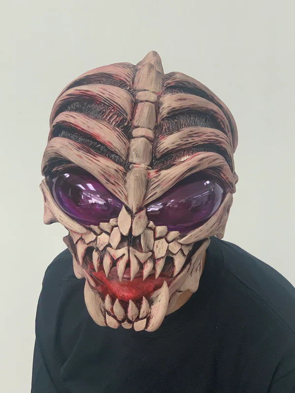 Down To Earth Alien Mask- front view