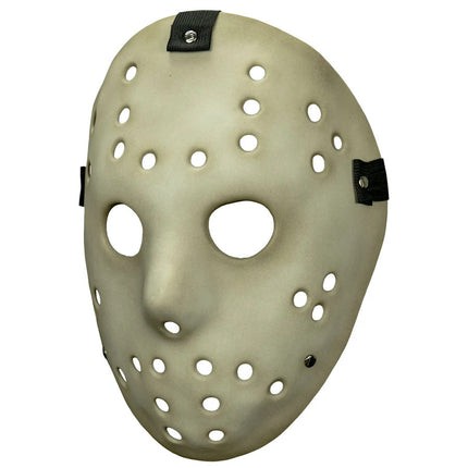 Mabry Monsters - Killer Goalie Mask- dirty, left angled view