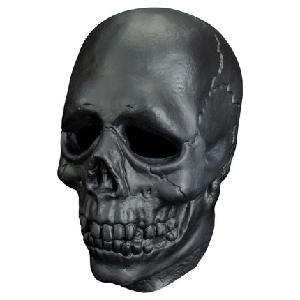 Don Post Black Skull Vinyl Mask