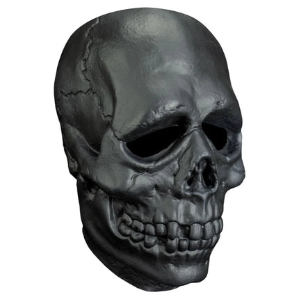 Don Post Black Skull Vinyl Mask