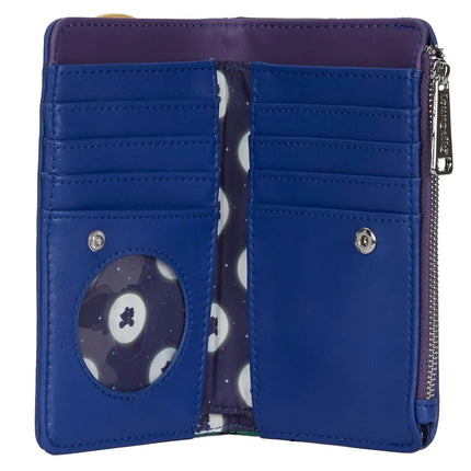 ET Flower Pot Flap Wallet- inside view