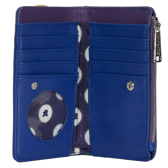 ET Flower Pot Flap Wallet- inside view