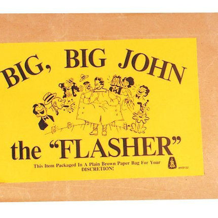 Big John The Flasher Giant Latex Penis with hair