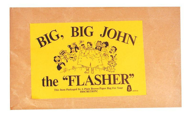 Big John The Flasher Giant Latex Penis with hair