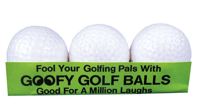 GOOFY GOLF BALLS 3 PER BOX