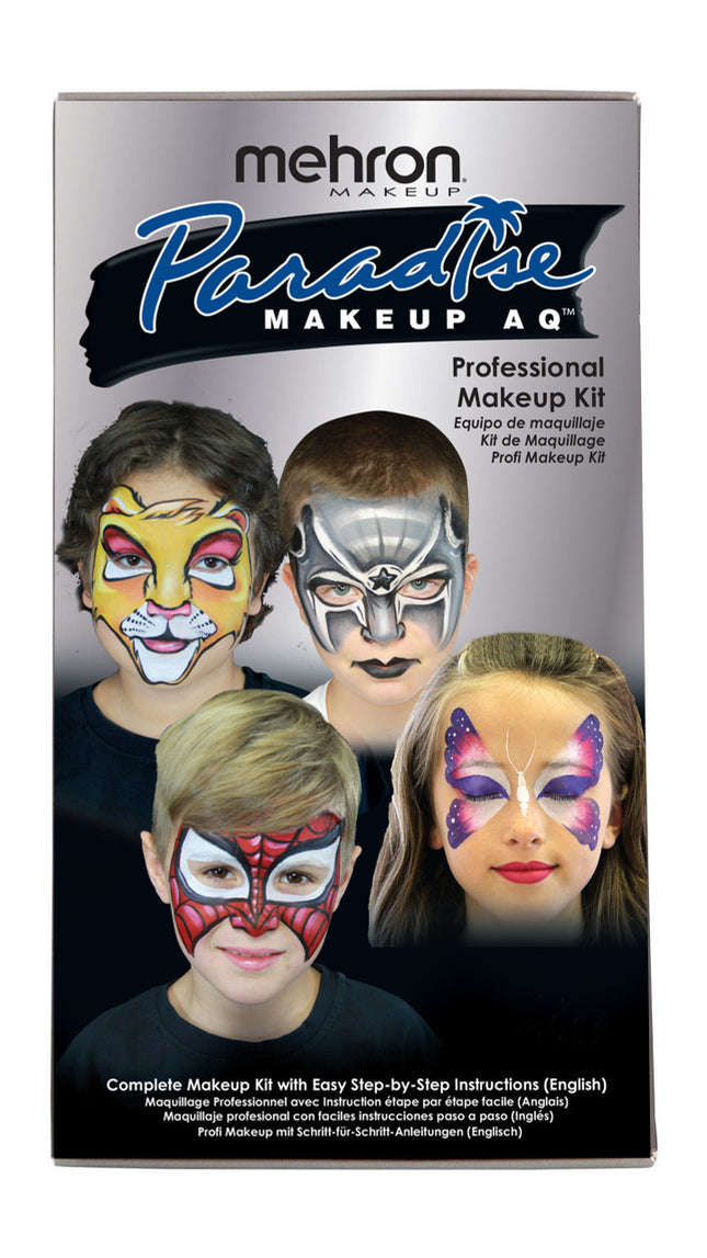 Paradise Face Painting - Premium Makeup Kit- box