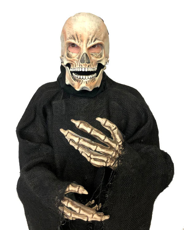 Classic Sock Skull Mask- worn with matching accessories