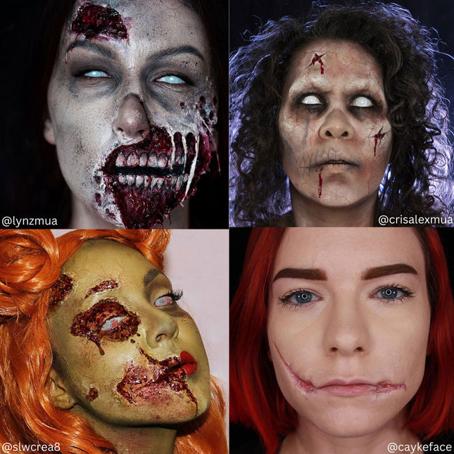 Special Effects All-Pro Makeup Kit- example looks