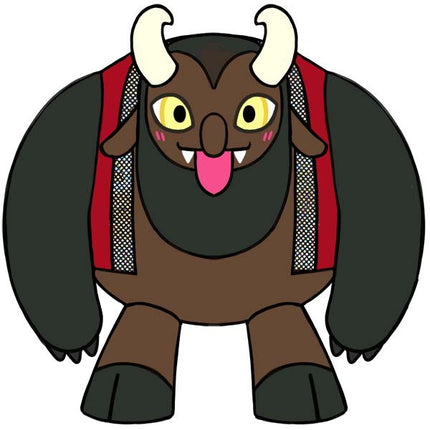 Mini Squishable Krampus- Inspiration Drawing