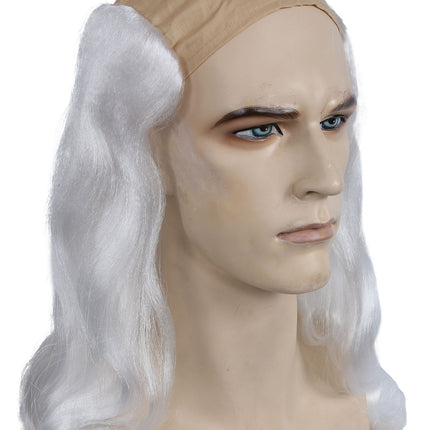 White Ben Franklin Wig