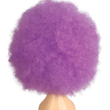 Back of Jumbo Purple Afro