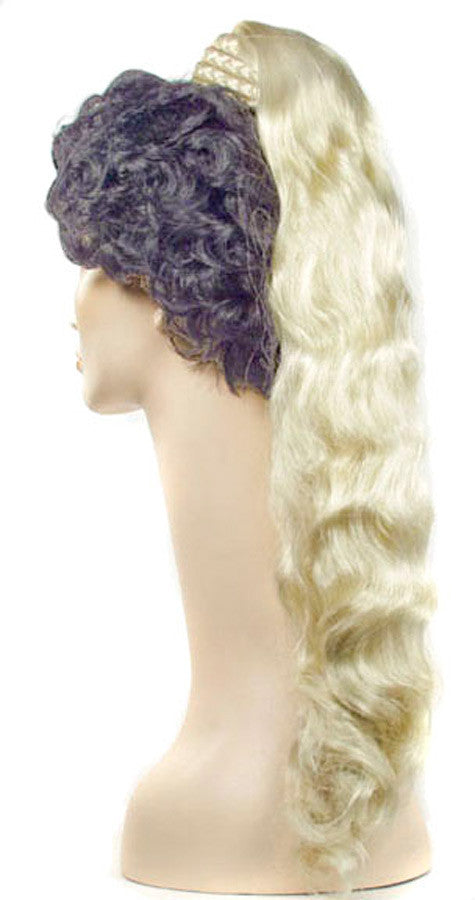 I Dream of Genie Blonde 30" Ponytail Wig with Braided Base