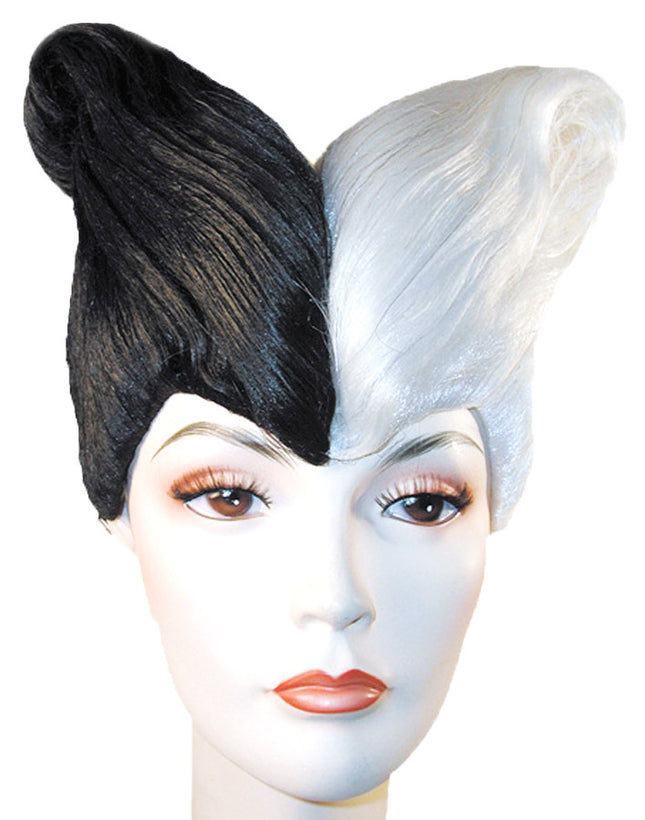 Black & White Harlequin Wig