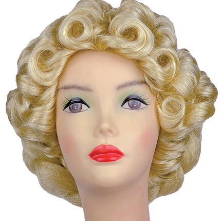 1870's Victorian Braided Wig- blonde