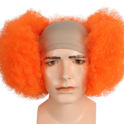 BALD CURLY CLOWN FLESH FRONT