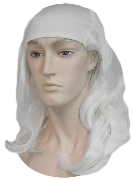 FATHER TIME/MERLIN WHITE WIG