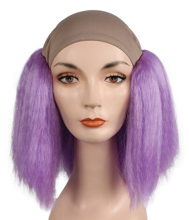 Purple Silly Boy Wig