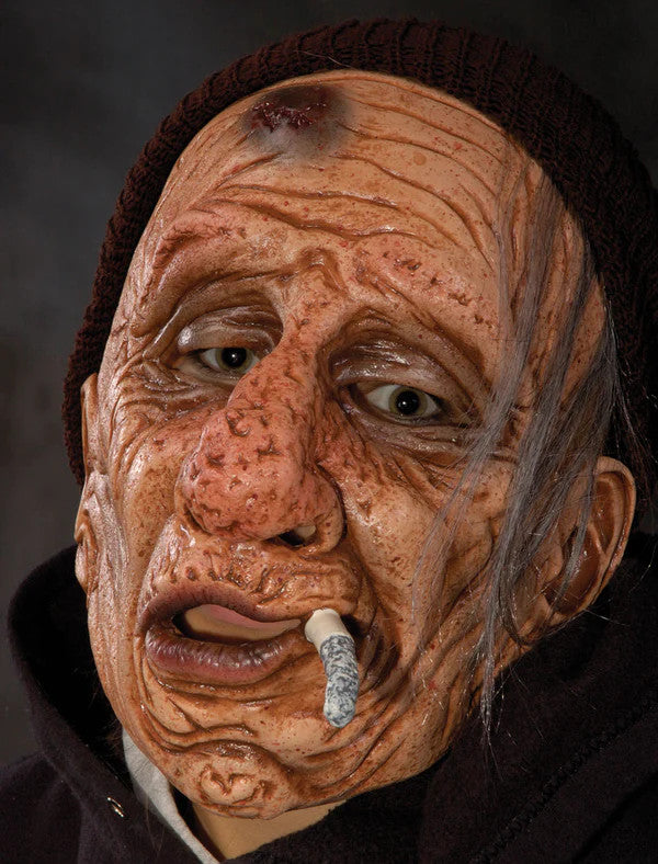 Wino Drunk Man Mask- worn by model