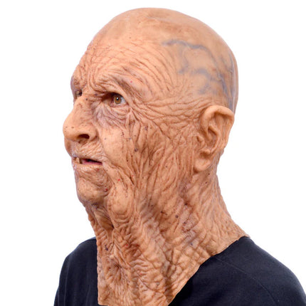 DOA SuperSoft Old Man Mask- left angled view