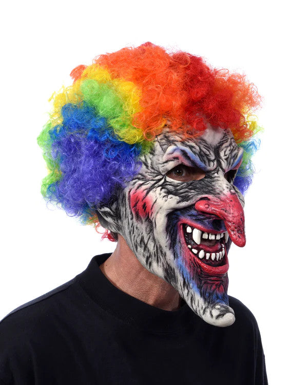 Dastardly Evil Clown Mask- right side view