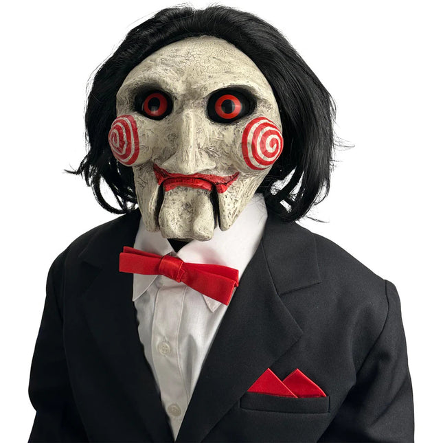 Saw - Billy the Puppet Deluxe Prop (w/ sound & motion)- face up close