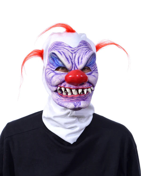 Syco Evil Clown Mask- front view closed mouth