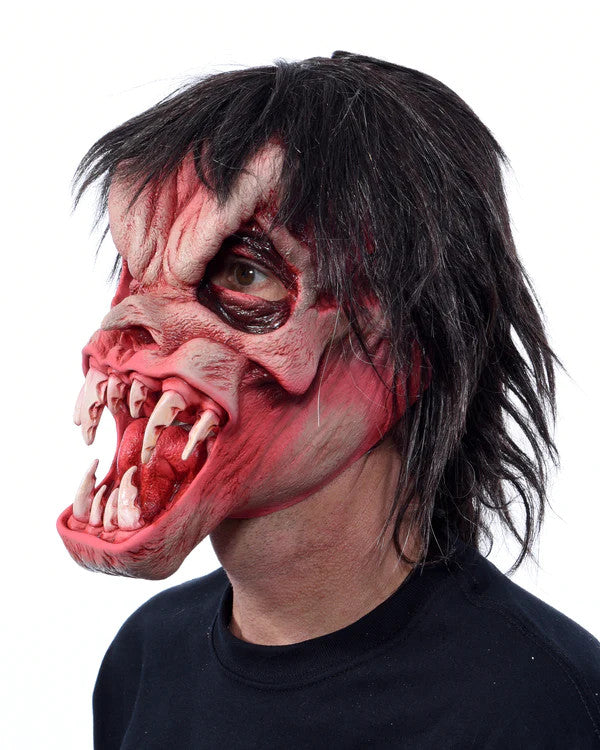 Fang-Monster Mask- left angled view